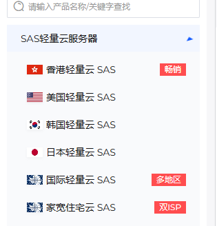 SAS轻量云服务器
